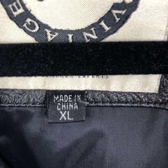 Vintage M Julian Wilsons Leather Blazer Mens XL Black Buttery Jacket Coat Y2K - Picture 6 of 16